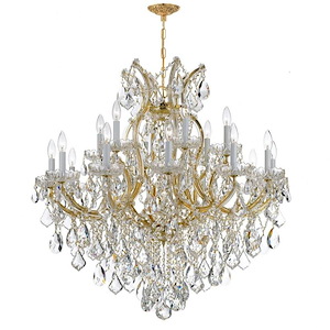 Maria Theresa - Eightteen Light Chandelier in Classic Style - 35 Inches Wide by 36 Inches High
