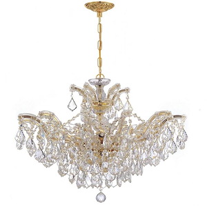 Maria Theresa - Six Light Chandelier in Classic Style - 27 Inches Wide by 20 Inches High - 406412
