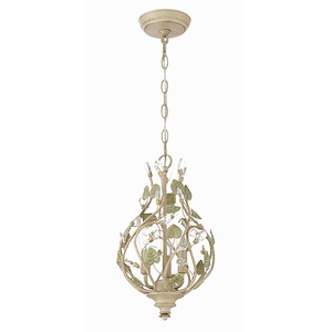 Josie - 3 Light Mini Chandelier-16 Inches Tall and 9 Inches Wide