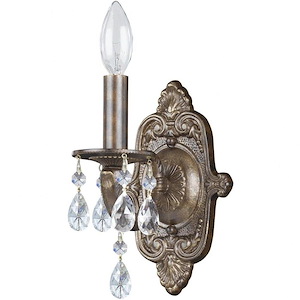 Sutton - One Light Wall Sconce in Traditional and Contemporary Style - 6.25 Inches Wide by 9.5 Inches High