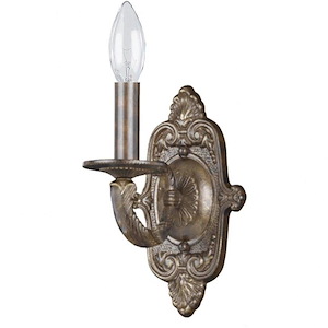 Paris Market - One Light Wall Sconce in Minimalist Style - 5 Inches Wide by 9.75 Inches High - 406544
