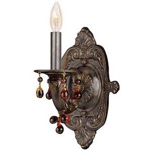 Sutton - One Light Wall Sconce in Classic Style - 6.25 Inches Wide by 9.5 Inches High