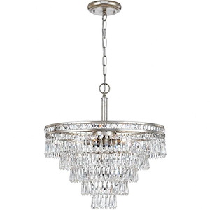 Mercer - Seven Light Chandelier in Classic Style - 20 Inches Wide by 23.25 Inches High - 1208894