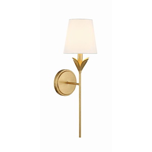 Broche - 1 Light Wall Mount-21 Inches Tall and 6 Inches Wide - 1279542