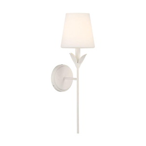 Broche - 1 Light Wall Sconce-21 Inch Tall and 6 Inch Wide - 1394811
