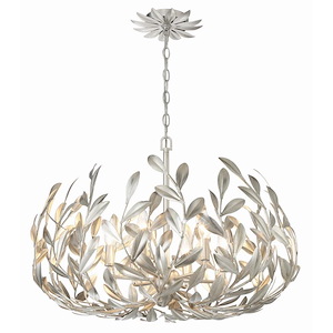 Broche - 6 Light Chandelier-19 Inches Tall and 27 Inches Wide - 1320039