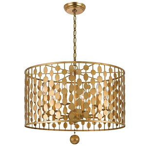 Layla - Six Light Chandelier in Classic Style - 23.75 Inches Wide by 18.7 Inches High - 467811