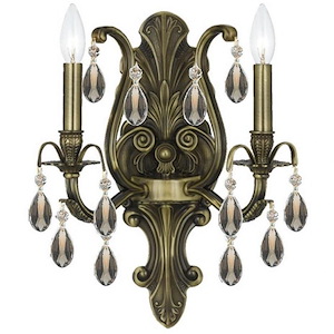 Dawson - Two Light Wall Sconce in Classic Style - 12.5 Inches Wide by 16 Inches High - 406674