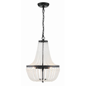 Rylee - 3 Light Chandelier in Classic Style - 14 Inches Wide by 19 Inches High