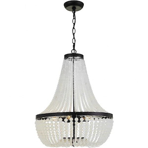 Rylee - Six Light Chandelier in Classic Style - 18.75 Inches Wide by 24.25 Inches High