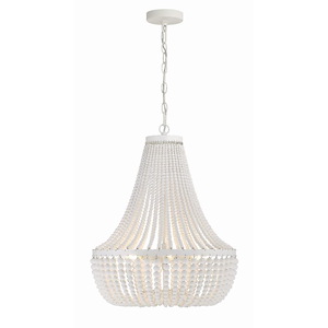 Rylee - Six Light Chandelier in Classic Style - 18.75 Inches Wide by 23.5 Inches High