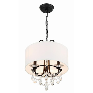 Othello - 3 Light Mini Chandelier-17 Inches Tall and 14 Inches Wide