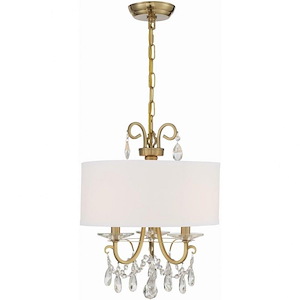 Othello - 3 Light Chandelier in Classic Style - 15 Inches Wide by 15 Inches High