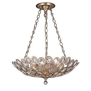 Sterling - Three Light Chandelier In Classic Style - 20.25 Inches Wide By 12 Inches High