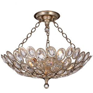 Sterling - Three Light Flush Mount In Classic Style - 20.25 Inches Wide By 12 Inches High - 1333221
