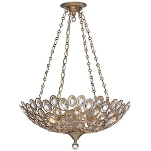Sterling - Five Light Chandelier In Classic Style - 24.25 Inches Wide By 14 Inches High