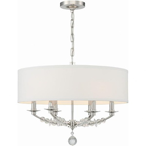 Mirage - 6 Light Chandelier In Classic Style - 24 Inches Wide By 18.5 Inches High