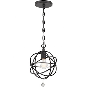 Solaris - 1 Light Pendant-14 Inches Tall and 9 Inches Wide - 1279619