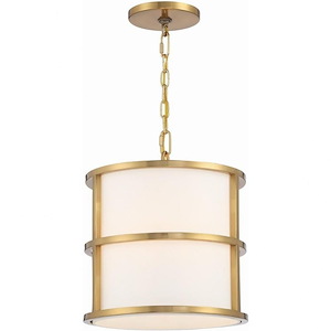 Hulton - 3 Light Pendant-14 Inches Tall and 13 Inches Wide