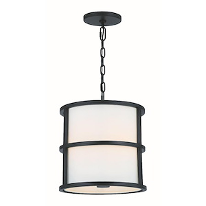 Hulton - 3 Light Pendant In Classic Style - 13 Inches Wide By 13.75 Inches High