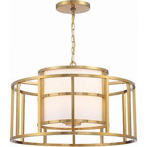 Hulton - 5 Light Chandelier-16 Inches Tall and 25 Inches Wide - 1119033