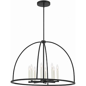 Abbott - 8 Light Chandelier-22 Inches Tall and 32 Inches Wide - 1119035