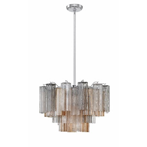 Addis - 9 Light Chandelier-14.25 Inches Tall and 22 Inches Wide