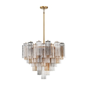 Addis - 12 Light Chandelier-21.5 Inches Tall and 26.75 Inches Wide