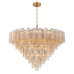 Addis - 28 Light Chandelier-42.5 Inch Tall and 49 Inch Wide - 1394860