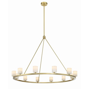 Aragon - 42W 12 LED Chandelier-32 Inches Tall and 46.75 Inches Wide
