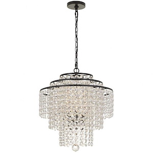 Arielle - Three Light Chandelier in Traditional and Contemporary Style - 18 Inches Wide by 20.5 Inches High