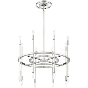 Aries - 16 Light 2-Tier Chandelier In Traditional And Contemporary Style - 29 Inches Wide By 20 Inches High - 1083758
