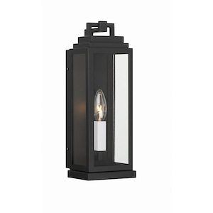 Aspen - 1 Light Outdoor Wall Sconce-14 Inches Tall and 5 Inches Wide - 1320049