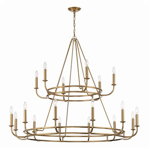 Bailey - 18 Light Chandelier-39 Inches Tall and 48 Inches Wide