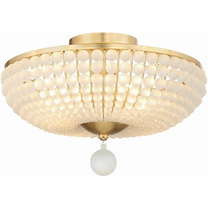 Bella - 4 Light Flush Mount-12 Inches Tall and 18 Inches Wide