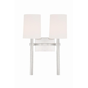 Bromley - 2 Light Wall Mount in Traditional and Contemporary Style - 13.75 Inches Wide by 18.5 Inches High - 1033799
