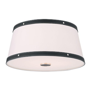 Callahan - 3 Light Flush Mount-8.25 Inch Tall and 17 Inch Wide - 1394802