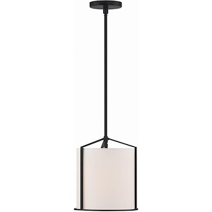 Carlyn - 1 Light Pendant In Modern And Contemporary Style-11.5 Inches Tall And 10 Inches Wide