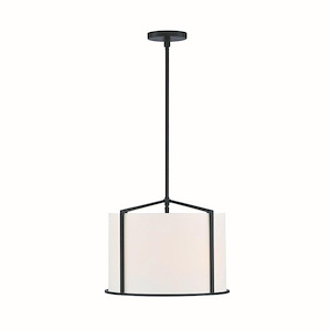 Carlyn - 4 Light Chandelier In Modern And Contemporary Style-13.25 Inches Tall And 16 Inches Wide