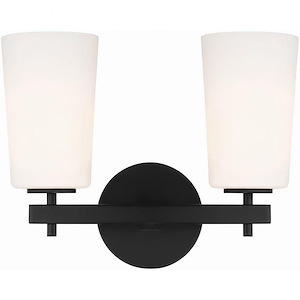 Colton - 2 Light Wall Mount-11.5 Inches Tall and 14.75 Inches Wide