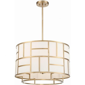 Danielson - Six Light Chandelier in Minimalist Style - 24.75 Inches Wide by 17 Inches High - 729467