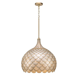 Darby - 5 Light Pendant-21.25 Inch Tall and 21 Inch Wide - 1394833