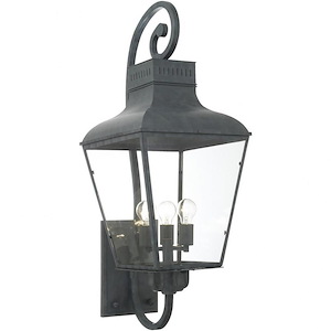 Dumont - Four Light Outdoor Wall Mount In Contemporary Style - 14.5 Inches Wide By 38.5 Inches High - 1333295