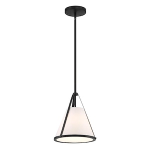 Fulton - 1 Light Pendant-10.75 Inches Tall and 9.25 Inches Wide