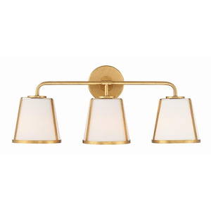 Fulton - 3 Light Bath Vanity-9.25 Inches Tall and 23.25 Inches Wide - 1093938