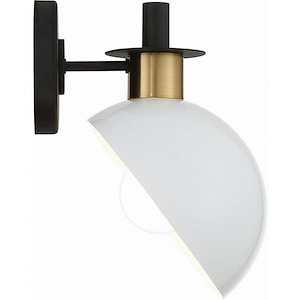 Gigi - 1 Light Wall Mount In Modern And Contemporary Style-10.5 Inches Tall And 7.75 Inches Wide