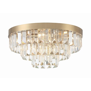 Hayes - 8 Light Flush Mount-8 Inches Tall and 18 Inches Wide