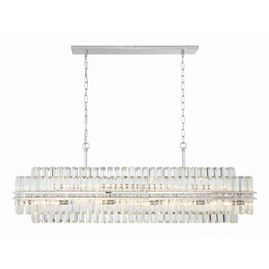 Hayes - 16 Light Chandelier In Modern Style-18 Inches Tall and 50 Inches Wide - 1295978