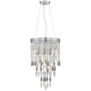 Hudson - 6 Light Chandelier In Classic Style - 18 Inches Wide By 29 Inches High