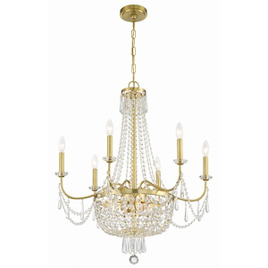 Haywood - 9 Light 2-Tier Chandelier-32 Inches Tall and 28 Inches Wide